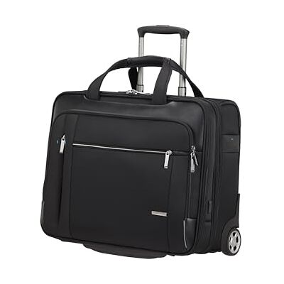 Samsonite Spectrolite 3.0 Bolsa con Ruedas para Portátil 17.3" con Funciones Inteligentes, Distribución Interior Práctica, Trolley de Negocios 37.5/42.5L Negro Samsonite Spectrolite 3.0 Bolsa con Ruedas para Portátil 17.3" con Funciones Inteligentes, Distribución Interior Práctica, Trolley de Negocios 37.5/42.5L Negro