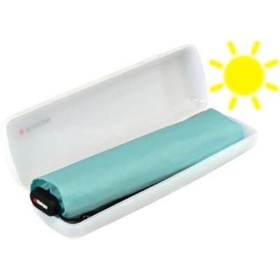 Knirps Ultra US.050 Paraguas de bolsillo (21 cm, ultra ligero y plano, resistente a las tormentas) Knirps Ultra US.050 Paraguas de bolsillo (21 cm, ultra ligero y plano, resistente a las tormentas)