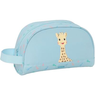 Safta Sophie LA Girafe Dreams Neceser Grande Niño, Neceser Infantil, Adaptable a Carro, Ideal para Niños de 5 a 14 Años, Cómodo y Versátil, Calidad y Resistencia, 26x16x9 cm Safta Sophie LA Girafe Dreams Neceser Grande Niño, Neceser Infantil, Adaptable a Carro, Ideal para Niños de 5 a 14 Años, Cómodo y Versátil, Calidad y Resistencia, 26x16x9 cm