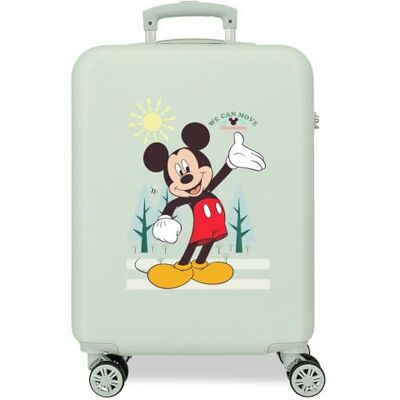 Disney Joumma Mickey Mountains Maleta de Cabina Verde 38x55x20 cms Rígido 2 kgs Cierre de combinación Lateral ABS 2 kgs 35L Equipaje de Mano Disney Joumma Mickey Mountains Maleta de Cabina Verde 38x55x20 cms Rígido 2 kgs Cierre de combinación Lateral ABS 2 kgs 35L Equipaje de Mano