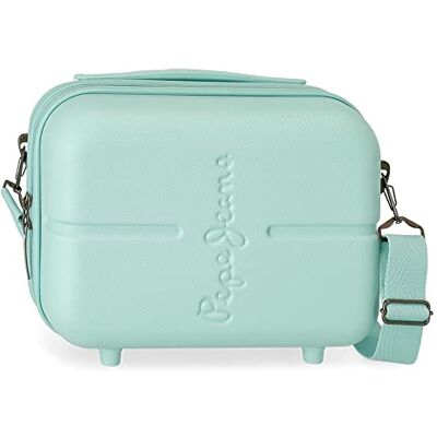 Pepe Jeans Highlight Neceser Adaptable con Bandolera Azul 29x21x15 cms Rígido ABS 9,14L Pepe Jeans Highlight Neceser Adaptable con Bandolera Azul 29x21x15 cms Rígido ABS 9,14L