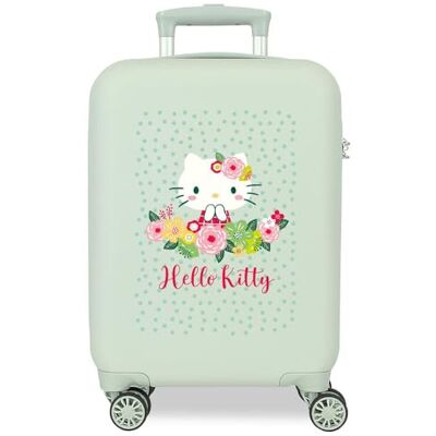 Hello Kitty Floral Kitty Maleta de cabina Verde 33x50x20 cms Rígido 2 kgs Cierre de combinación lateral ABS 2 kgs 28L Equipaje de mano Hello Kitty Floral Kitty Maleta de cabina Verde 33x50x20 cms Rígido 2 kgs Cierre de combinación lateral ABS 2 kgs 28L Equipaje de mano