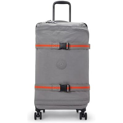 Kipling Spontaneous M Equipaje con Ruedas Medianas, Vertical, Inviting Grey (Gris) Kipling Spontaneous M Equipaje con Ruedas Medianas, Vertical, Inviting Grey (Gris)