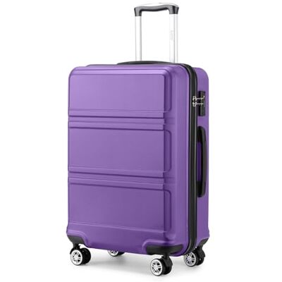 Kono Maleta Mediana 24", Equipaje Facturado, Morado Kono Maleta Mediana 24", Equipaje Facturado, Morado
