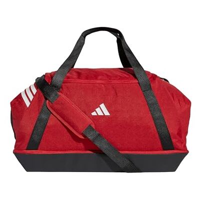 Adidas Unisex Adulto Tiro Duffle Bag Large with Bottom Compartment Duffel Bag, Team Power Red 2/White, One Size Adidas Unisex Adulto Tiro Duffle Bag Large with Bottom Compartment Duffel Bag, Team Power Red 2/White, One Size