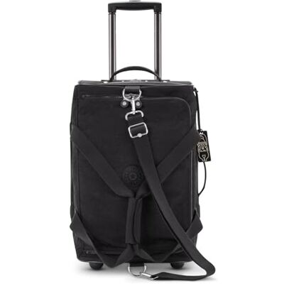 Kipling Teagan Us Bolsa de Viaje Pequeña con Ruedas, Carry On, Black Noir (Negro) Kipling Teagan Us Bolsa de Viaje Pequeña con Ruedas, Carry On, Black Noir (Negro)