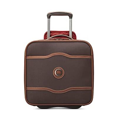 DELSEY Paris Chatelet 2.0 Softside Equipaje para Debajo del Asiento con 2 Ruedas, marrón, Equipaje de Mano de 16 Pulgadas, Chatelet 2.0 Softside Equipaje Debajo del Asiento con 2 Ruedas DELSEY Paris Chatelet 2.0 Softside Equipaje para Debajo del Asiento con 2 Ruedas, marrón, Equipaje de Mano de 16 Pulgadas, Chatelet 2.0 Softside Equipaje Debajo del Asiento con 2 Ruedas