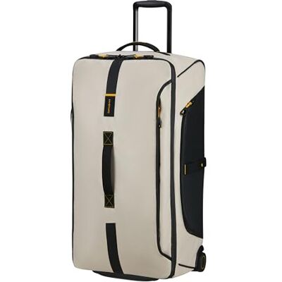 Samsonite Paradiver Light: Bolsa de Viaje con Ruedas de 79 cm, Bolsa de Viaje Grande, Equipaje de Viaje Grande, Repelente al Agua, Ligera, 121,5 L, Beige (Arena) Samsonite Paradiver Light: Bolsa de Viaje con Ruedas de 79 cm, Bolsa de Viaje Grande, Equipaje de Viaje Grande, Repelente al Agua, Ligera, 121,5 L, Beige (Arena)