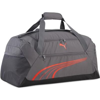 PUMA Bolsa de Deporte Fundamental Sports Bag Moody Gray Gris PUMA Bolsa de Deporte Fundamental Sports Bag Moody Gray Gris