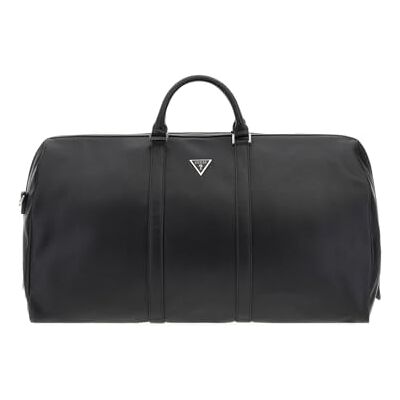 GUESS Pisa Weekender, Bag Men, Negro, Talla única GUESS Pisa Weekender, Bag Men, Negro, Talla única