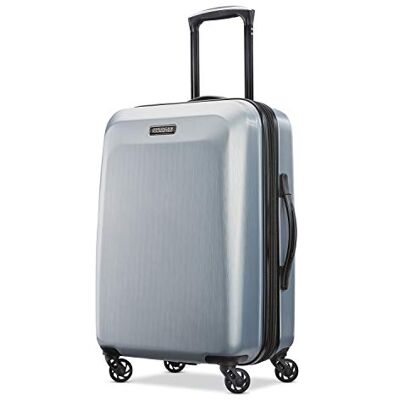 American Tourister Moonlight Maleta rígida con Ruedas giratorias, Silver, Carry-On 21-Inch, Moonlight Hardside Equipaje expandible con Ruedas giratorias American Tourister Moonlight Maleta rígida con Ruedas giratorias, Silver, Carry-On 21-Inch, Moonlight Hardside Equipaje expandible con Ruedas giratorias