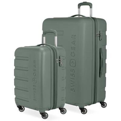 SwissGear 7366 Hardside Equipaje expandible con Ruedas giratorias, Oliva, 2-Piece Set (19/27), 7366 Hardside Equipaje expandible con Ruedas giratorias SwissGear 7366 Hardside Equipaje expandible con Ruedas giratorias, Oliva, 2-Piece Set (19/27), 7366 Hardside Equipaje expandible con Ruedas giratorias