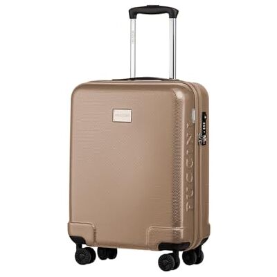 PUCCINI Maleta rígida de policarbonato Panamá, Ligera Maleta de Viaje con Ruedas gemelas, Cerradura TSA, champán, Large, Large ( PUCCINI Maleta rígida de policarbonato Panamá, Ligera Maleta de Viaje con Ruedas gemelas, Cerradura TSA, champán, Large, Large (