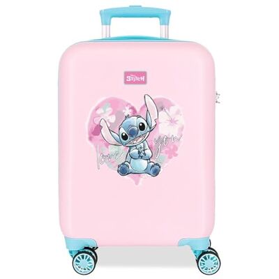 Disney Joumma Heart Stitch Maleta de Cabina Rosa 33x50x20 cms Rígido 2 kgs Cierre de combinación Lateral ABS 2 kgs 33L Equipaje de Mano Disney Joumma Heart Stitch Maleta de Cabina Rosa 33x50x20 cms Rígido 2 kgs Cierre de combinación Lateral ABS 2 kgs 33L Equipaje de Mano
