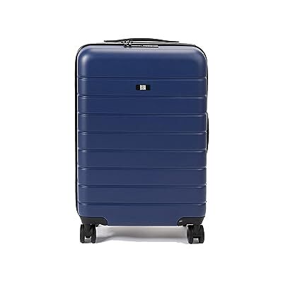 BIBA Maleta de Viaje Tipo Trolley de ABS, Maleta Mediana Ivo G IG24, Asa Trolley, Cremallera y Cierre TSA, ABS, Color Azul Marino BIBA Maleta de Viaje Tipo Trolley de ABS, Maleta Mediana Ivo G IG24, Asa Trolley, Cremallera y Cierre TSA, ABS, Color Azul Marino