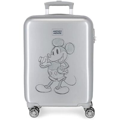 Disney Mickey Maleta de Cabina Gris 37x55x20 cms Rígida ABS Cierre de combinación Lateral 34L 2 kgs 4 Ruedas Dobles Equipaje de Mano Disney Mickey Maleta de Cabina Gris 37x55x20 cms Rígida ABS Cierre de combinación Lateral 34L 2 kgs 4 Ruedas Dobles Equipaje de Mano