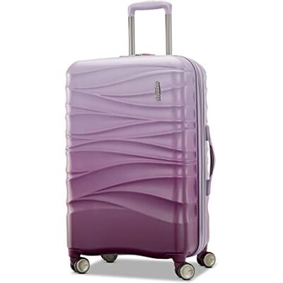 American Tourister Cascade Maleta rígida expandible con Ruedas giratorias, Morado, 28-Inch Spinner, Cascade Hardside Equipaje expandible con Ruedas giratorias American Tourister Cascade Maleta rígida expandible con Ruedas giratorias, Morado, 28-Inch Spinner, Cascade Hardside Equipaje expandible con Ruedas giratorias