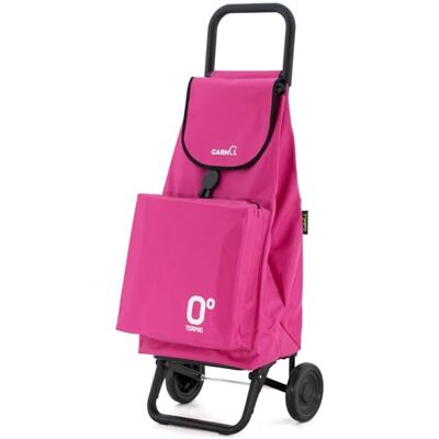 Garmol Carro de la Compra Térmico Plegable 55 litros Bolsillo Térmico Interior de 11 litros Carro de la Compra 2 Ruedas Gran Capacidad Carrito Compra Plegable Color Fucsia Garmol Carro de la Compra Térmico Plegable 55 litros Bolsillo Térmico Interior de 11 litros Carro de la Compra 2 Ruedas Gran Capacidad Carrito Compra Plegable Color Fucsia