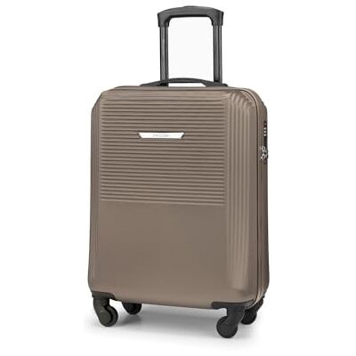 PUCCINI Maleta rígida San Diego Maleta de Mano, Beige, Large, Maleta Mediana PUCCINI Maleta rígida San Diego Maleta de Mano, Beige, Large, Maleta Mediana