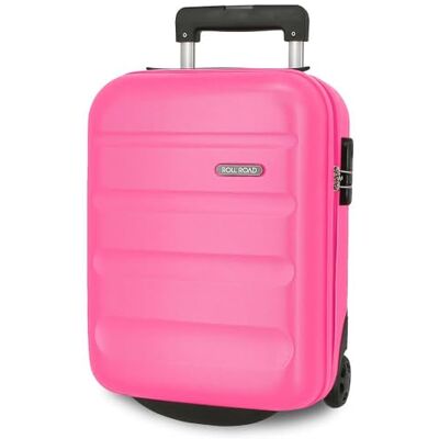 ROLL ROAD Flex Maleta de Cabina Rosa 30x44x20 cms Rígido 2,2 kgs Cierre de combinación Lateral ABS 2,2 kgs 33L Equipaje de Mano ROLL ROAD Flex Maleta de Cabina Rosa 30x44x20 cms Rígido 2,2 kgs Cierre de combinación Lateral ABS 2,2 kgs 33L Equipaje de Mano