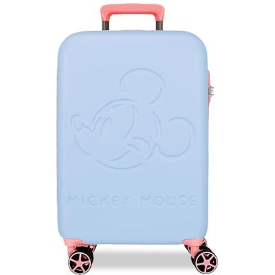 Disney Mickey Crazy Trip Maleta de Cabina Azul 36x55x20 cms Rígido 2,5 kgs Cierre TSA ABS 2,5 kgs 39,6L Equipaje de Mano Disney Mickey Crazy Trip Maleta de Cabina Azul 36x55x20 cms Rígido 2,5 kgs Cierre TSA ABS 2,5 kgs 39,6L Equipaje de Mano