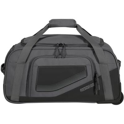 American Tourister City Racer Maleta 55cm/50L Ruedas, Compartimento Zapatos, múltiples Espacios Impermeable, Funda Inteligente, Robusta Negra American Tourister City Racer Maleta 55cm/50L Ruedas, Compartimento Zapatos, múltiples Espacios Impermeable, Funda Inteligente, Robusta Negra