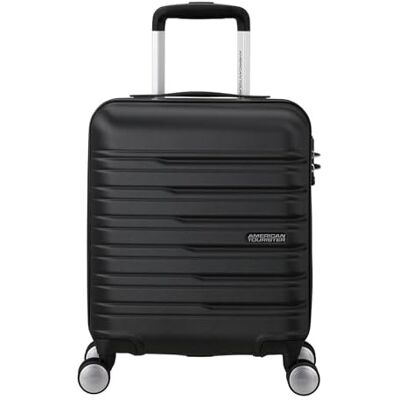 American Tourister Flashline Spinner S, Equipaje de Mano, 45 cm, 23L, Negro (Shadow Black) American Tourister Flashline Spinner S, Equipaje de Mano, 45 cm, 23L, Negro (Shadow Black)