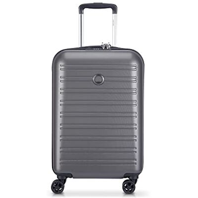DELSEY Paris SEGUR 2.0 Maleta de Cabina Rígida 55x35x25 cm 43 L S Gris DELSEY Paris SEGUR 2.0 Maleta de Cabina Rígida 55x35x25 cm 43 L S Gris