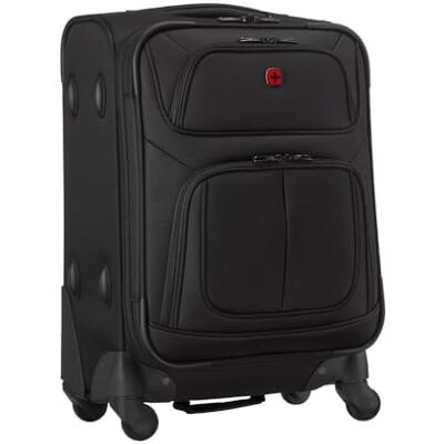 Wenger Sion Maleta S de Carcasa Blanda, Equipaje de Mano, Trolley, 40 (45) l, expandible, Mujer, Hombre, Viajes, Vacaciones Wenger Sion Maleta S de Carcasa Blanda, Equipaje de Mano, Trolley, 40 (45) l, expandible, Mujer, Hombre, Viajes, Vacaciones