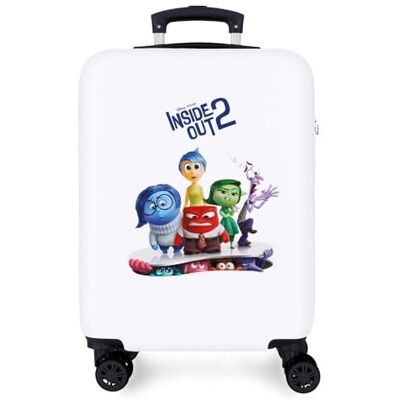 Disney Inside out 2 Equipaje- Equipaje para niños, Unisex niños, Blanco, Talla única Disney Inside out 2 Equipaje- Equipaje para niños, Unisex niños, Blanco, Talla única
