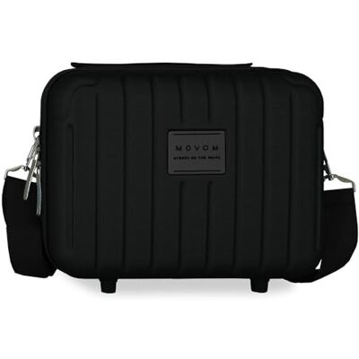 MOVOM Timber Nececer Adaptable Negro 29x21x15 cm Rígido ABS 9,1L 0,8 kgs MOVOM Timber Nececer Adaptable Negro 29x21x15 cm Rígido ABS 9,1L 0,8 kgs