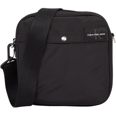 Calvin Bolso Duffle Hombre Packable 2 en 1 plegable, Negro (Black), Talla Única Calvin Bolso Duffle Hombre Packable 2 en 1 plegable, Negro (Black), Talla Única