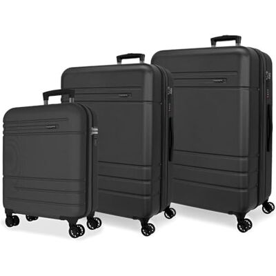MOVOM Joumma Galaxy Juego de Maletas Antracita 55/68/78 cm Rígida ABS Candado de combinación Integrado 221L 11,4kg 4 Ruedas Dobles Extensible Equipaje de Mano MOVOM Joumma Galaxy Juego de Maletas Antracita 55/68/78 cm Rígida ABS Candado de combinación Integrado 221L 11,4kg 4 Ruedas Dobles Extensible Equipaje de Mano