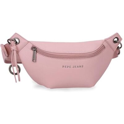Pepe Jeans Paola Riñonera Plana Rosa 26x12x9 cms Poliéster y PU by Joumma Bags Pepe Jeans Paola Riñonera Plana Rosa 26x12x9 cms Poliéster y PU by Joumma Bags