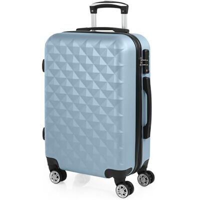 ITACA Maleta de cabina 55x40x20 Maletas De Viaje Cabina Rígidas Trolley Con 4 R ITACA Maleta de cabina 55x40x20 Maletas De Viaje Cabina Rígidas Trolley Con 4 R