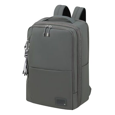 Samsonite Wander Last: bolsa de cabina easyJet (44 x 30 x 16,5/21,5 cm, 26/29 L, 1,30 kg), equipaje de mano debajo del asiento, mochila de avión M, bajo el asiento, verde (verde plomizo) Samsonite Wander Last: bolsa de cabina easyJet (44 x 30 x 16,5/21,5 cm, 26/29 L, 1,30 kg), equipaje de mano debajo del asiento, mochila de avión M, bajo el asiento, verde (verde plomizo)