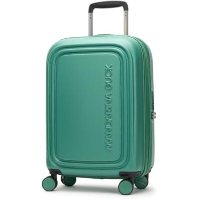 Mandarina Duck Logoduck + Expandable Trolley Foliage Green Verde 55cm Mandarina Duck Logoduck + Expandable Trolley Foliage Green Verde 55cm