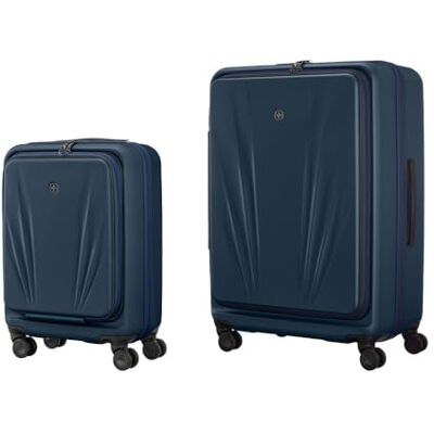 Wenger Skyon Set de 2 Maletas, Equipaje de Mano + Maleta L, Carcasa rígida, Trolley, Compartimento para portátil y Tableta, Cierre de Seguridad Wenger Skyon Set de 2 Maletas, Equipaje de Mano + Maleta L, Carcasa rígida, Trolley, Compartimento para portátil y Tableta, Cierre de Seguridad