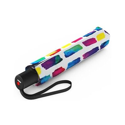 Knirps Paraguas de bolsillo A.200 Medium Duomatic – Compacto y resistente a la intemperie – Canal de viento probado Knirps Paraguas de bolsillo A.200 Medium Duomatic – Compacto y resistente a la intemperie – Canal de viento probado