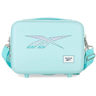 Reebok Neceser Adaptable Turquesa 29x21x15 cms Rígido ABS 9,14L 0,63 kgs Reebok Neceser Adaptable Turquesa 29x21x15 cms Rígido ABS 9,14L 0,63 kgs
