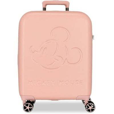 Disney Mickey Good Trip Maleta de Cabina Rosa 40x55x20 cms Rígido 2,5 kgs Cierre TSA ABS 2,5 kgs 44L Equipaje de Mano Disney Mickey Good Trip Maleta de Cabina Rosa 40x55x20 cms Rígido 2,5 kgs Cierre TSA ABS 2,5 kgs 44L Equipaje de Mano