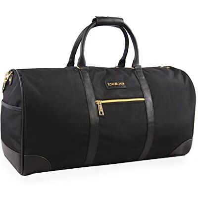 bebe Whitney Bolsa de Lona para Mujer, Negro/Dorado, Whitney Bolsa de Lona para Mujer bebe Whitney Bolsa de Lona para Mujer, Negro/Dorado, Whitney Bolsa de Lona para Mujer