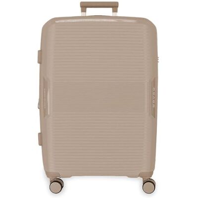 MOVOM Inari Maleta Mediana Champagne 49x68x27 cm Rígida Polipropileno Cierre TSA Integrado 76L 3,5kg 4 Ruedas Dobles Extensible MOVOM Inari Maleta Mediana Champagne 49x68x27 cm Rígida Polipropileno Cierre TSA Integrado 76L 3,5kg 4 Ruedas Dobles Extensible