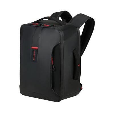 Samsonite Paradiver Light Maleta Cabina Ryanair 40x30x20cm, 25L, 0,80kg, Equipaje Mano Debajo Asiento Wizz Air, Vueling, Transavia, Mochila avión S, Negra Samsonite Paradiver Light Maleta Cabina Ryanair 40x30x20cm, 25L, 0,80kg, Equipaje Mano Debajo Asiento Wizz Air, Vueling, Transavia, Mochila avión S, Negra
