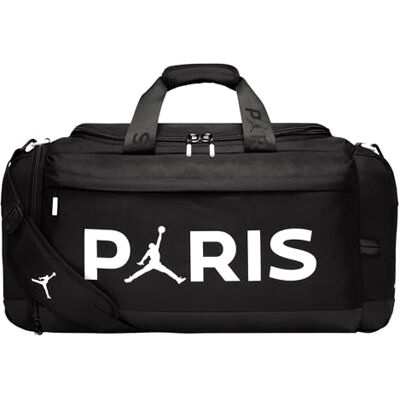 Nike Jam PSG Bolsas de Lona para niños, Talla M, Color Negro Nike Jam PSG Bolsas de Lona para niños, Talla M, Color Negro