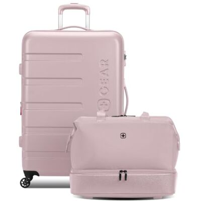 SwissGear 7366 Hardside Equipaje expandible con Ruedas giratorias, Rosa, 2-Piece Set (Weekender/27), 7366 Hardside Equipaje expandible con Ruedas giratorias SwissGear 7366 Hardside Equipaje expandible con Ruedas giratorias, Rosa, 2-Piece Set (Weekender/27), 7366 Hardside Equipaje expandible con Ruedas giratorias