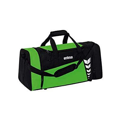 erima Bolsa de Deporte Six Wings, Green/Negro, M erima Bolsa de Deporte Six Wings, Green/Negro, M