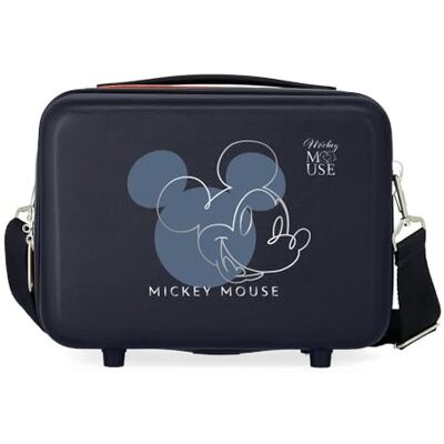 Disney Joumma Mickey Outline Nececer Adaptable Azul 29x21x15 cms Rígido ABS 9,14L 0,8 kgs Disney Joumma Mickey Outline Nececer Adaptable Azul 29x21x15 cms Rígido ABS 9,14L 0,8 kgs