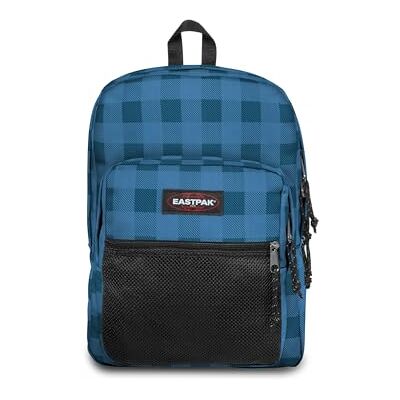 EASTPAK Mochila Pinnacle de, Mochila Grande de Doble Compartimento con Organizador Interno, Espalda y Correas Acolchadas, Capacidad 38 L, 42 x 32 x 25.5 cm, Azul a Cuadros EASTPAK Mochila Pinnacle de, Mochila Grande de Doble Compartimento con Organizador Interno, Espalda y Correas Acolchadas, Capacidad 38 L, 42 x 32 x 25.5 cm, Azul a Cuadros