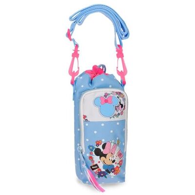 Disney Joumma Minnie Flowers Bandolera Pequeña Azul Claro 8x22,5x8 cm Poliéster Disney Joumma Minnie Flowers Bandolera Pequeña Azul Claro 8x22,5x8 cm Poliéster